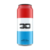 3D Energy Drink 473ml X 12 White - View #13