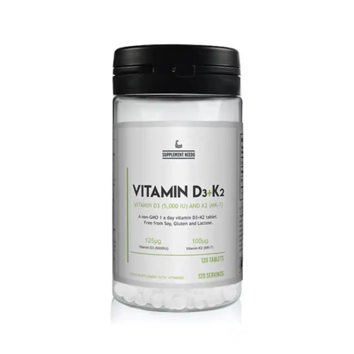 Supplement Needs Vitamin D3 & K2