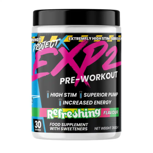 Project X EXP-2 High Stim Pre-Workout - Refreshing