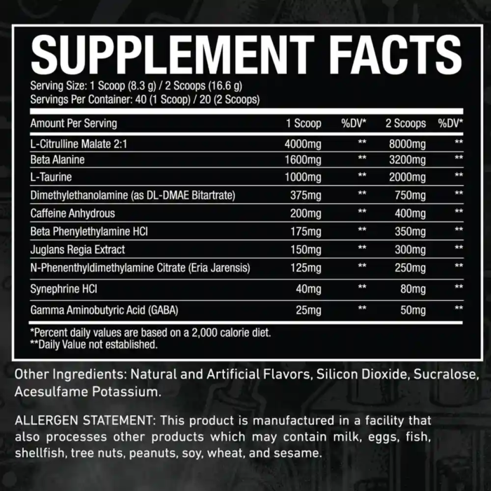 Mr. White Extreme Pre-Workout - Image 2