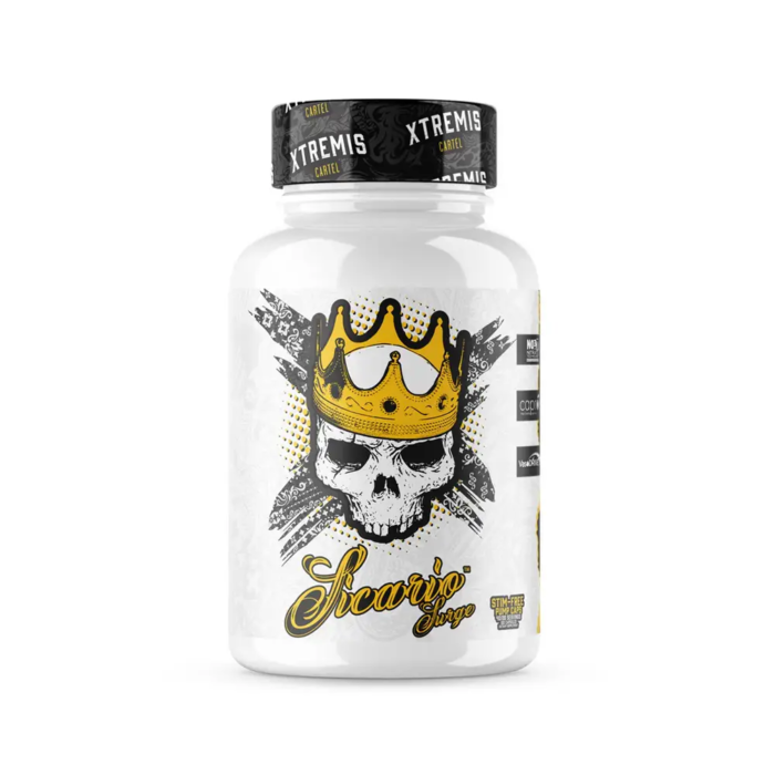 Xtremis Cartel Sicario Surge Non-Stim Pump Pre-Workout Capsules