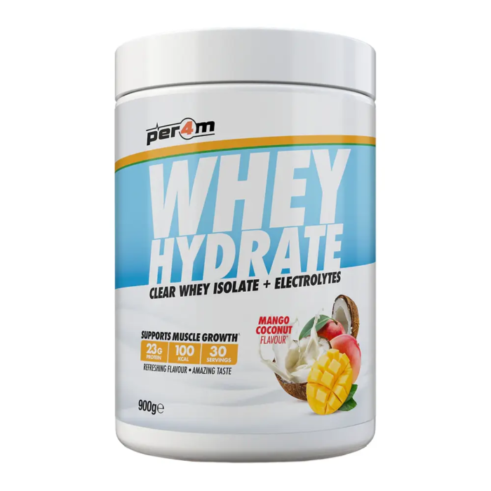 Per4m Whey Hydrate Clear Whey Isolate + Electrolytes 900g (30 Servings) - Image 5