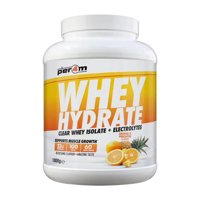 Per4m Whey Hydrate Clear Whey Isolate + Electrolytes 1800g (60 Servings) - Image 6
