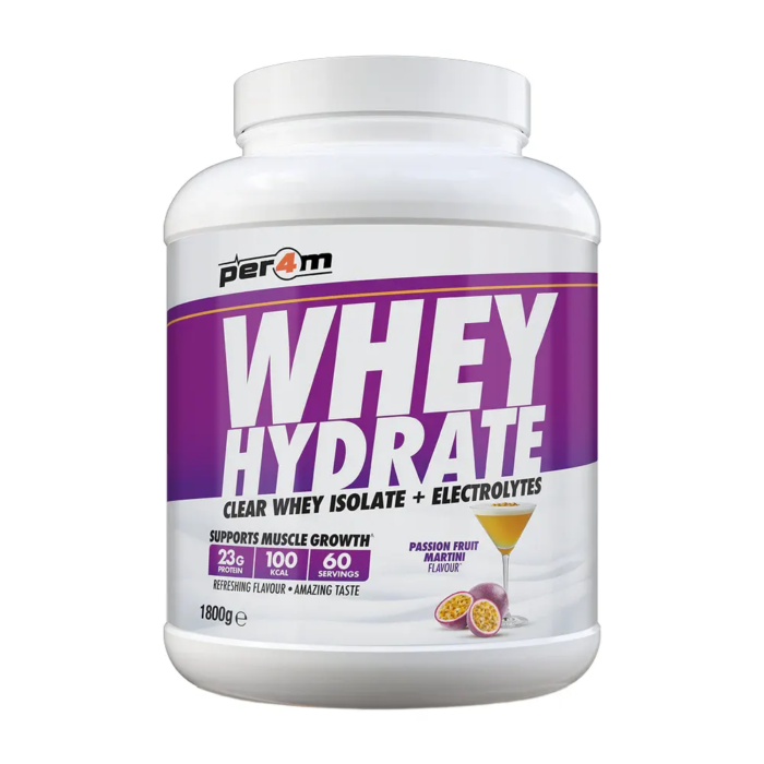 Per4m Whey Hydrate Clear Whey Isolate + Electrolytes 1800g (60 Servings)