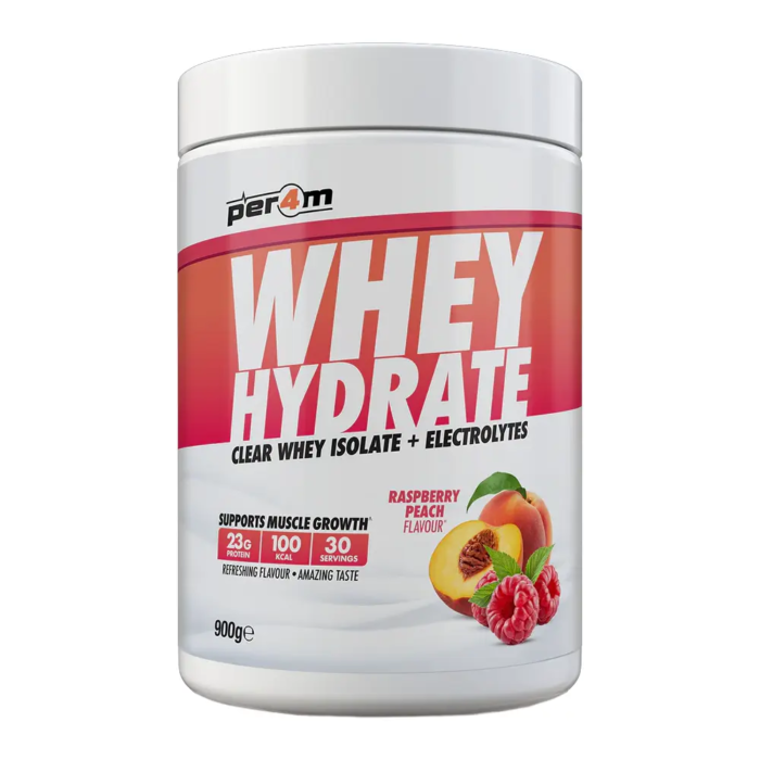 Per4m Whey Hydrate Clear Whey Isolate + Electrolytes 900g (30 Servings) - Image 8