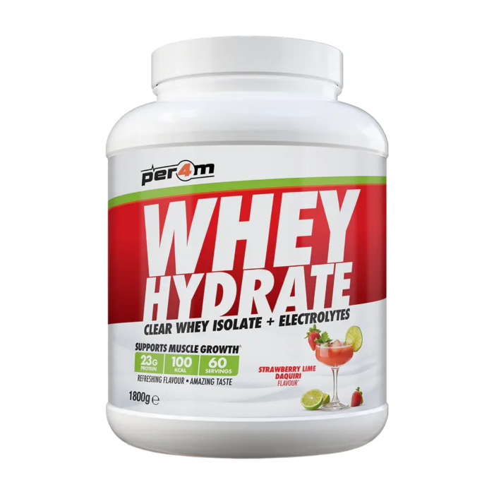 Per4m Whey Hydrate Clear Whey Isolate + Electrolytes 1800g (60 Servings) - Image 3