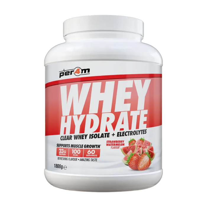 Per4m Whey Hydrate Clear Whey Isolate + Electrolytes 1800g (60 Servings) - Image 8