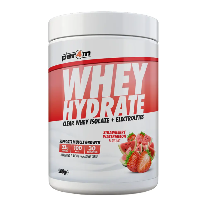 Per4m Whey Hydrate Clear Whey Isolate + Electrolytes 900g (30 Servings)