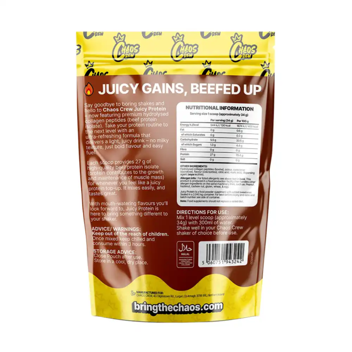 Chaos Crew Juicy Protein 680g - Image 11