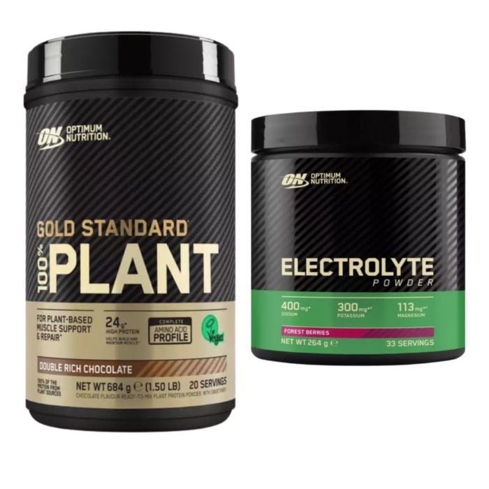 Vegan Bundle - Gold Standard 100% Plant & Optimum Nutrition Electrolyte