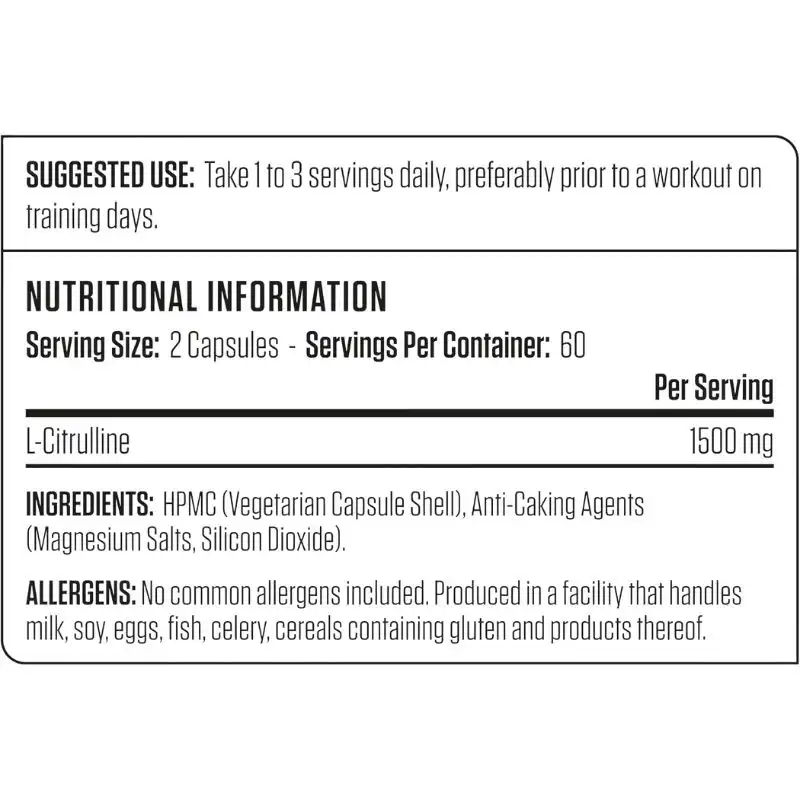 Applied Nutrition L-Citrulline 1500 - Image 2