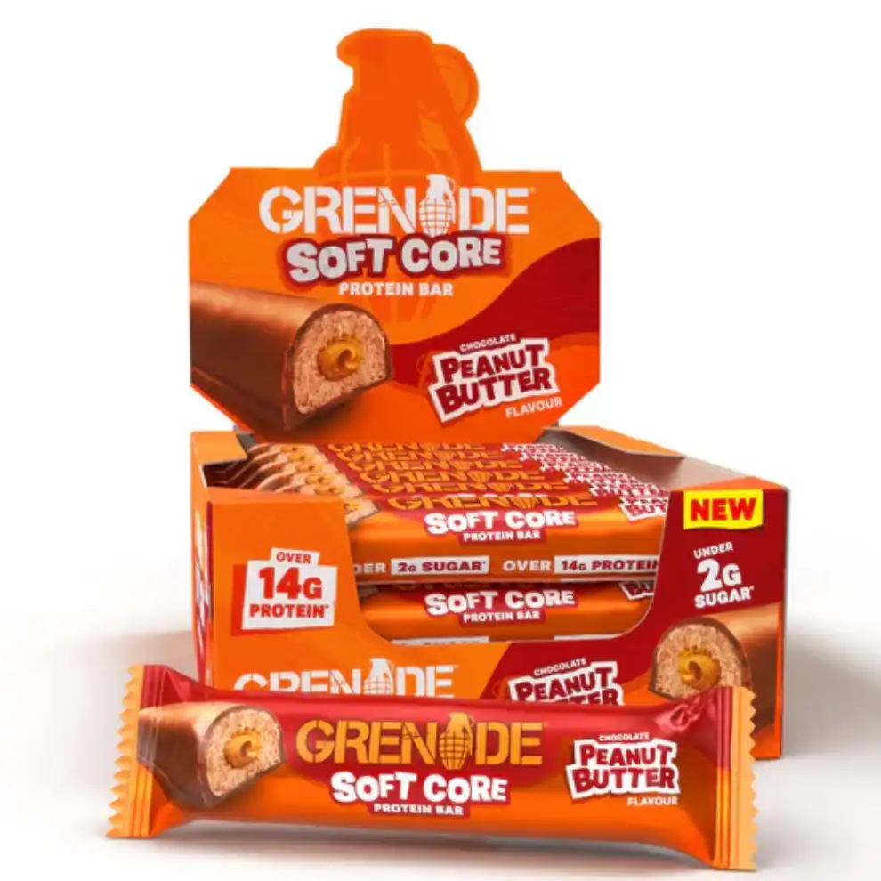 Grenade Soft Core Protein Bars (Full Box) - Image 2