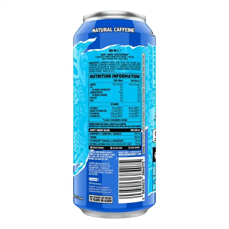 Ghost Energy Zero Sugar 500ml - Image 5