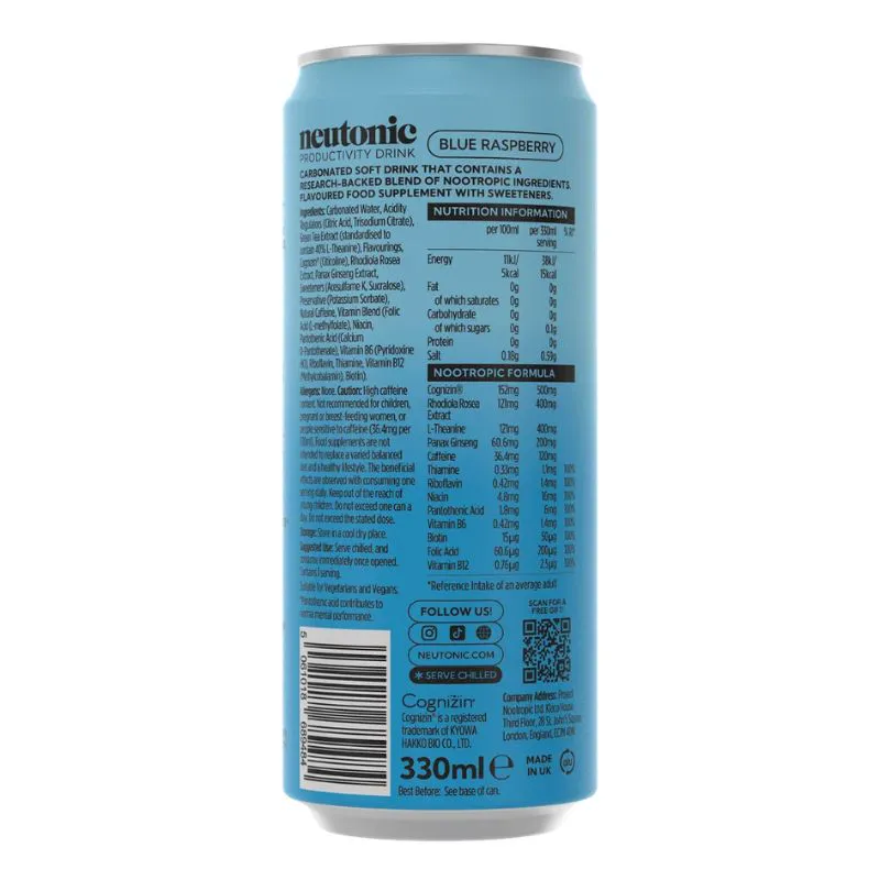 Neutonic Productivity Drink Zero Sugar - Image 2