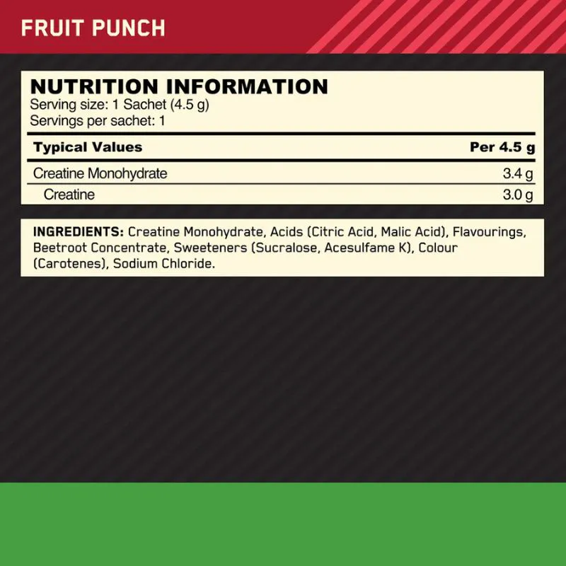 Optimum Nutrition Micronised Creatine Sachets 10 x 3.4g - Image 2